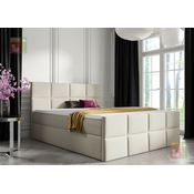 Boxspring postelja Gloria Lux - 200x200 cm