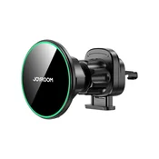 slomart Nosilec Joyroom JR-ZS412 z Qi2 15W polnilnikom, avtomobilski, za prezračevalno rešetko - črn