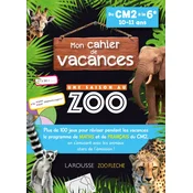 Cahier de vacances UNE SAISON AU ZOO CM2-6e