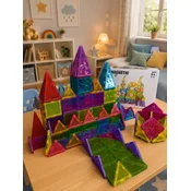 Magnetne Kocke Magnetni konstruktor Dijamantski zamak 140 delova Magnetne kocke ( SW12760 )