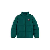 TOMMY HILFIGER Zimska jakna New Essential temno zelena