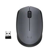 LOGITECH bežični miš M170 (Sivi) - 910-004642 Optički, 1000dpi, 2.4GHz, Simetričan