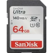 SanDisk Ultra SDXC 64GB 140MB/s Razred 10 UHS-I