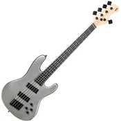PSD Guitars PMB-1005F Icy Silver Multiscale Bass Guitar