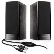 MICROLAB Stereo zvucnici B-56 USB pwr, 3.5 mm crni