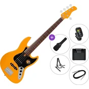 Sire Marcus Miller V3P-5 SET 2 Orange 5 strunska bas kitara