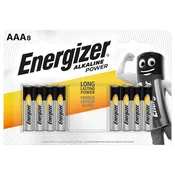 shumee Alkalne baterije Energizer Alkaline Power AAA/LR03 - 8 kosov (blister)