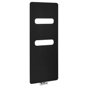 SAPHO TABELLA OPEN ogrevalna enota 590x1490 mm, črna mat, visokokakovostno jeklo