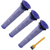 shumee 3x FILTER ZA DYSON V6 V7 V8 DC58 DC59 DC61 SESALNIK PRALNI + KRTAČA