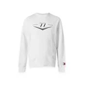 TOMMY HILFIGER Majica TH X CF1 živo rdeča/črna/bela