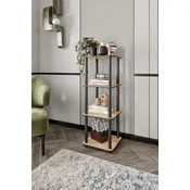 Hanah Home Polica za kucu Bookcase, 34x140x34 cm, Boje oraha