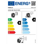 Pirelli Powergy ( 225/40 R19 93Y XL sa zaštitom za felne (MFS) )