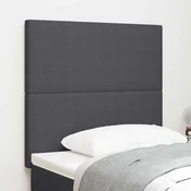 LED glava kreveta Tamno siva 100 cm Kordura tekstil