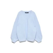 Vero Moda Curve Pletena jopa VMCMaybe svetlo modra