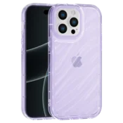 Aurora Wave maska za iPhone 13 Pro - ljubicasta