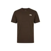 THE NORTH FACE Majica Evolution Simple Dome temno rjava