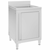 Komercijalni kuhinjski ormaric za sudoper 60x60x96 cm celicni