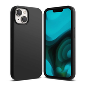 RINGKE SILIKONSKI OVITEK ZA IPHONE 14 PLUS / 15 PLUS ČRN