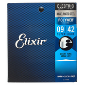 Set strun za električno kitaro Polyweb Super Light Elixir (.009 - .042)