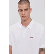 Polo majica Levis za muškarce, boja: bijela, 35883.0003-Neutrals