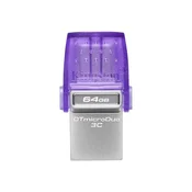 MEM UFD 64GB DT Duo G3 Type C KIN