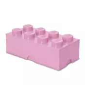 LEGO škatla za shranjevanje (25x50cm), svetlo roza