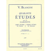 BLANCOU V.:40 ETUDES POUR CLARINETTE 1