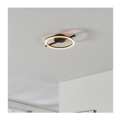 Eglo 901113 - LED Zatemnitvena stropna svetilka AMANDOLO LED/17W/230V črna + Daljinski upravljalnik