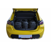 KJUST Komplet 3 kosov potovalnih torb AERO za PEUGEOT 208 HATCHBACK 2019+