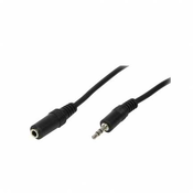 Kabel Audio 3,5mm M => 3,5mm Ž podaljšek 3m LogiLink (CA1054)