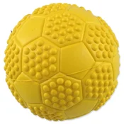 Dog Fantasy igračka nogometna lopta sa šiljcima zviždaljkom mix boja 7cm