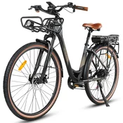 Samebike SAMEBIKE RS-A07 mestno električno kolo za prosti čas, 500 W 36 V 13 Ah, črno, (21960379)