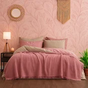 Lessentiel Maison Prekrivac za dupli krevet, 200x220 cm, Roze