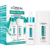 Loreal Paris Bright Reveal Dark Spot UV Fluid Set dnevni fluid za obraz Bright Reveal Dark Spot UV Fluid SPF50 50 ml + serum za obraz Bright Reveal Niacinamide Dark Spot Serum 30 ml za ženske
