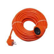 Omrežni podaljšek PR-160 z 1 vtičnico z ozemljitvijo 30m oranžni (3x1,5mm)