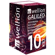 Wellion GALILEO KET merilni lističi za merjenje vrednosti ketonov v krvi a10