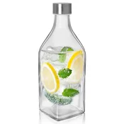 shumee Steklenica z navojnim zamaškom za vino, liker, sirup, sok, limonado 1,1 l