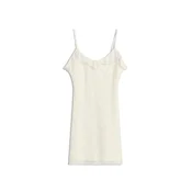 Bershka Obleka ecru