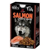 Alpha Spirit Dog Natural Snack Salmon 80 g