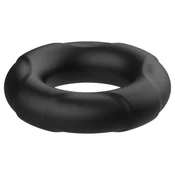 Pulselock Cirkl - silikonski penisni obroč (črn) - 26 mm