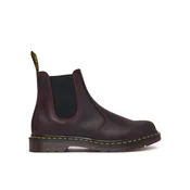 Dr. Martens Gležnjarji Chelsea 2976 YS Crazy Horse DM27486600 Bordo rdeča