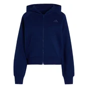 ADIDAS SPORTSWEAR Športna jopa na zadrgo temno modra