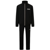 Muška teniska trenerka BOSS x Matteo Berrettini Water Repellent Tracksuit - black