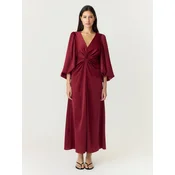 YAS Večerna obleka YASTHEA merlot