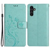 GS Ovitek za Samsung Galaxy A55 5G, metulj, svetlo moder