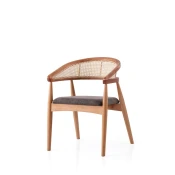 Hanah Home Trpezarijska stolica Atlas 4353, 53x75x53 cm, Antracit