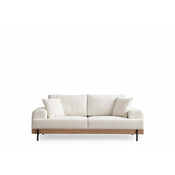ATELIER DEL SOFA Sofa trosed Eti Oak 3 Seater White