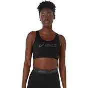 Asics ESSENTIAL LOGO PADDED BRA, ženski sportski top, crna 2032D259