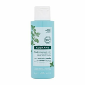 Klorane Aquatic Mint 3 IN 1 Purifying Powder čistilna pena za mešano kožo 50 g za ženske