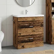 vidaXL vidaXL Kopalniški kabinet pod umivalnikom Star les 78,5 x 37,5 x 81 cm, (5000246043)